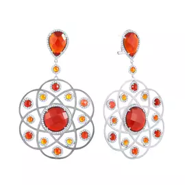 Серьги из серебра AES34253W_KAG_001_BW