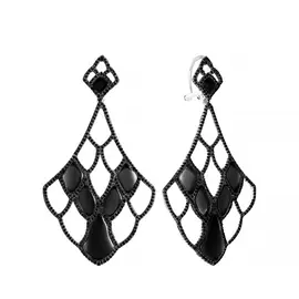 Серьги из серебра AES34518W_OX_001_WG