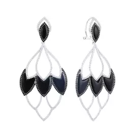 Серьги из серебра AES34519W_OX_001_WG