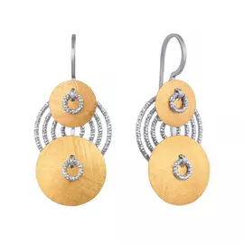 Серьги из серебра BAG2700AG-BAU_SR_WJ