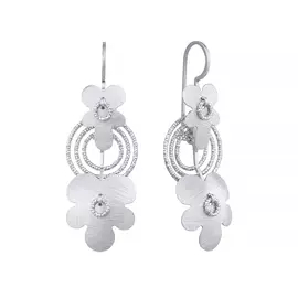 Серьги из серебра BAG2715AG_SR_WG