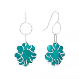 Серьги из серебра BAG2802ASG_SR_ENAM_001_WG