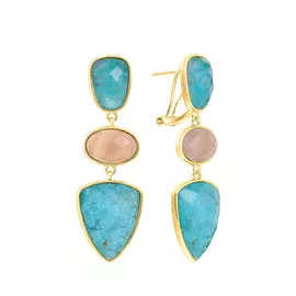 Серьги из серебра BE53512_SR_AG_YG