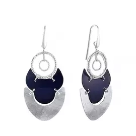 Серьги из серебра BIS1041AS_SR_ENAM_WG