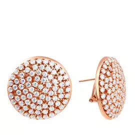 Серьги из серебра DM0482E_001_PINK