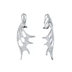 Серьги из серебра DM0541E_002_WG