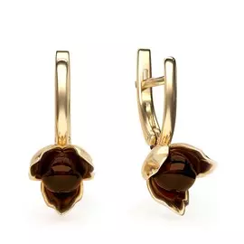 Серьги из серебра E10001-2ZK