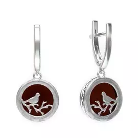 Серьги из серебра E10009-1RV