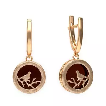 Серьги из серебра E10009-1ZK