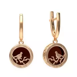 Серьги из серебра E10009-1ZK