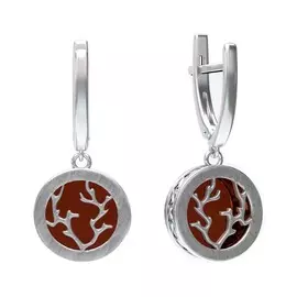 Серьги из серебра E10009RV