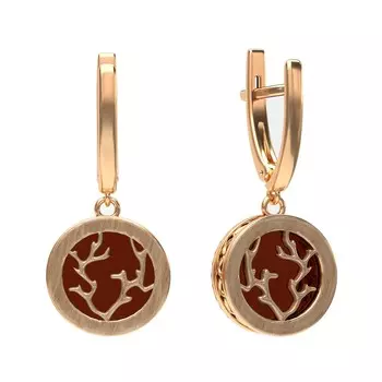 Серьги из серебра E10009ZK