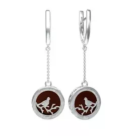 Серьги из серебра E10099-1RV