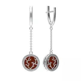 Серьги из серебра E10099RV