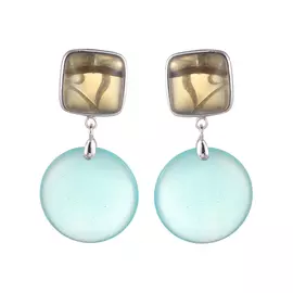 Серьги из серебра E1366D_US_012_WG