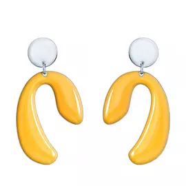 Серьги из серебра E7937_SR_ENAM_WG