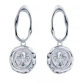 Серьги из серебра E8057_SR_WG