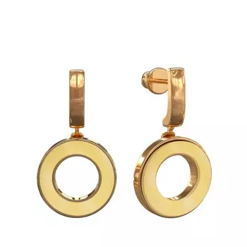 Серьги из серебра E9114ZM