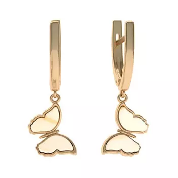 Серьги из серебра E9118-1ZM