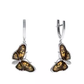 Серьги из серебра E9150-1RO