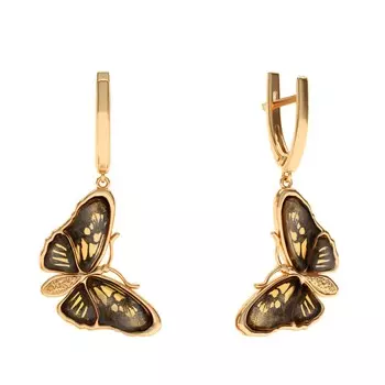 Серьги из серебра E9150-1ZO