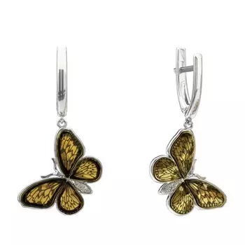 Серьги из серебра E9152-1RO