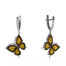 Серьги из серебра E9153-1RO