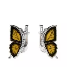 Серьги из серебра E9153RO