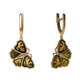 Серьги из серебра E9155-1ZO