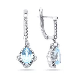 Серьги из серебра E-DRGR00736-T