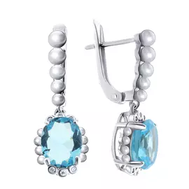 Серьги из серебра E-DRGR00738-Т