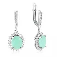 Серьги из серебра E-DRGR00875-EM