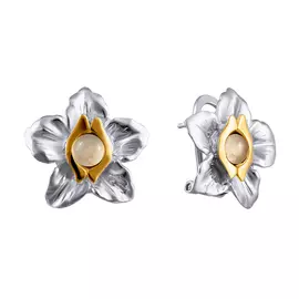 Серьги из серебра EK-1106_PHN_SR_CH_WG