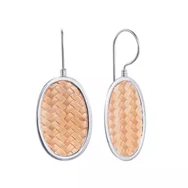 Серьги из серебра ES1211MPRDPK_SR_001_VR