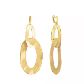 Серьги из серебра ES12_SR_YG