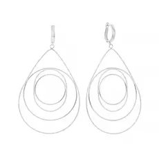 Серьги из серебра F69977_SR_WG