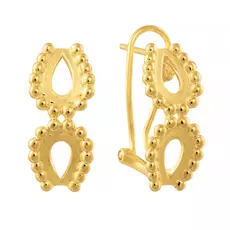 Серьги из серебра GE12035A_SR_YG