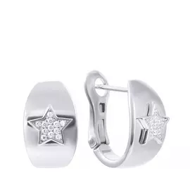 Серьги из серебра H18703_SR_001_WG