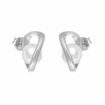 Серьги из серебра HL-E1001E44-X-W-PS-X-X