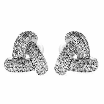 Серьги из серебра MP-E01802-X-W-X-X-W