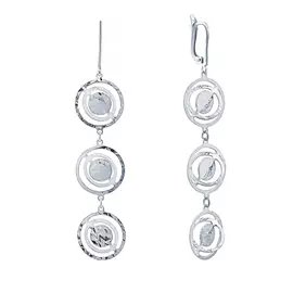 Серьги из серебра O2009_SR_WG