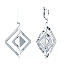 Серьги из серебра O2062_SR_WG