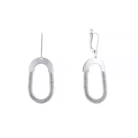 Серьги из серебра O2082_SR_WG