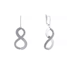 Серьги из серебра O2083_SR_WG