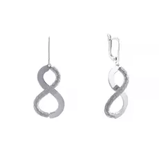 Серьги из серебра O2083_SR_WG