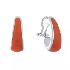 Серьги из серебра OR0267_SR_ENAM_WG