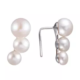 Серьги из серебра PS150635E-1_WP_WG