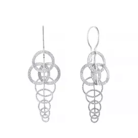 Серьги из серебра RAY0467A_SR_WG
