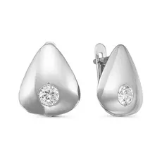 Серьги из серебра с126473