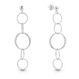 Серьги из серебра С324